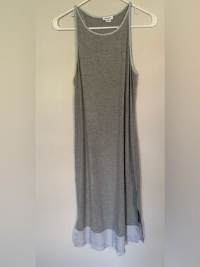 Splendid Grey Classic Racerback Nightgown, NWT